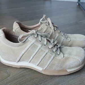 Adidas Men's Tan Suede Sneakers